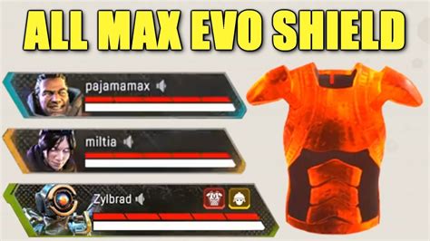 apex lv 4 object|apex legends evo shields.